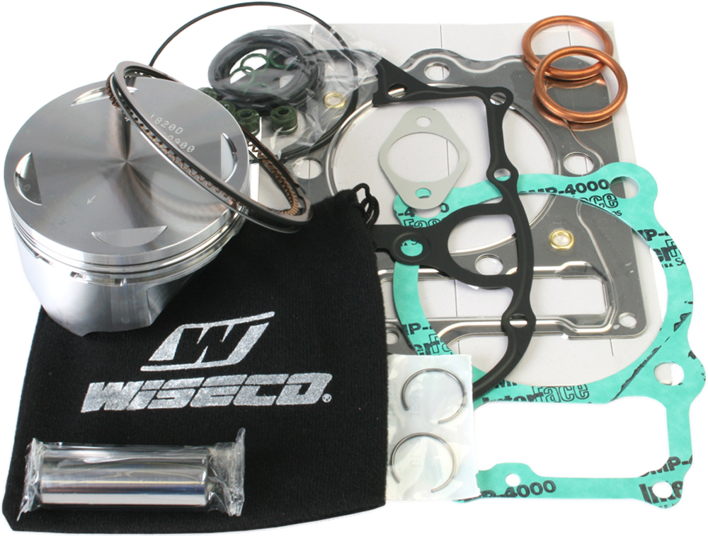 Top End Piston Kit 11:1 Compression - 89.00mm Bore (+4.00mm) - For 96-14 Honda TRX/XR 400 - Click Image to Close