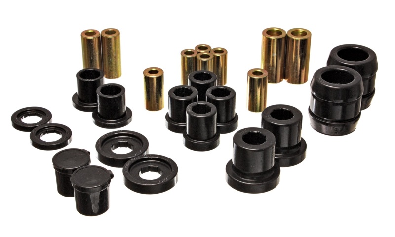 00-09 Honda S2000 Black Front End Control Arm Bushing Set - Click Image to Close