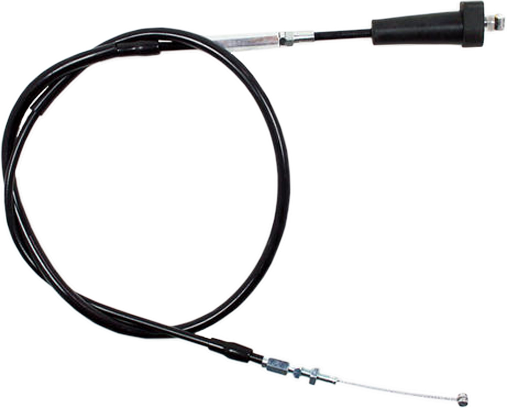 Black Vinyl Throttle Cable - For Suzuki LTA400/F Eiger - Click Image to Close