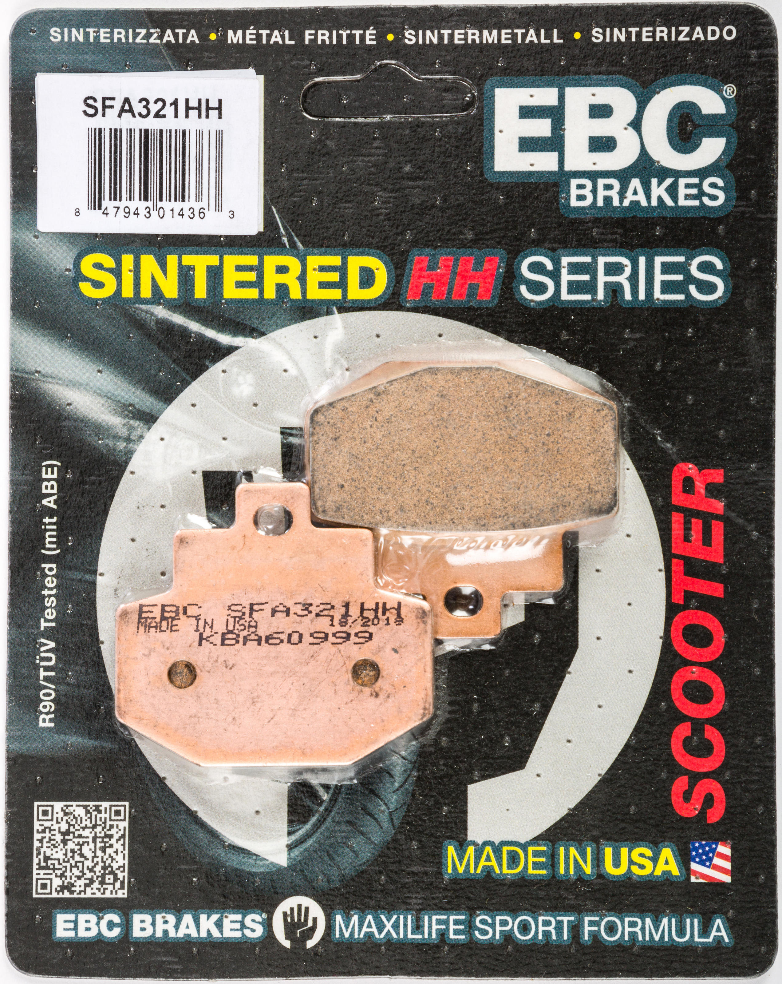 Sintered Double-H Brake Pads - Click Image to Close