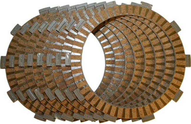 8 Fiber Clutch Plates Kit - For 00-20 Husqvarna Honda KTM 125-250 - Click Image to Close