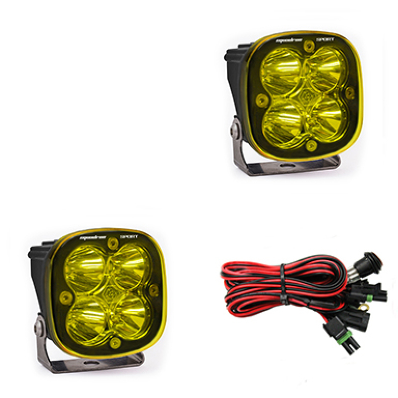 Squadron Sport Spot LED Light Pods - Amber - Click Image to Close