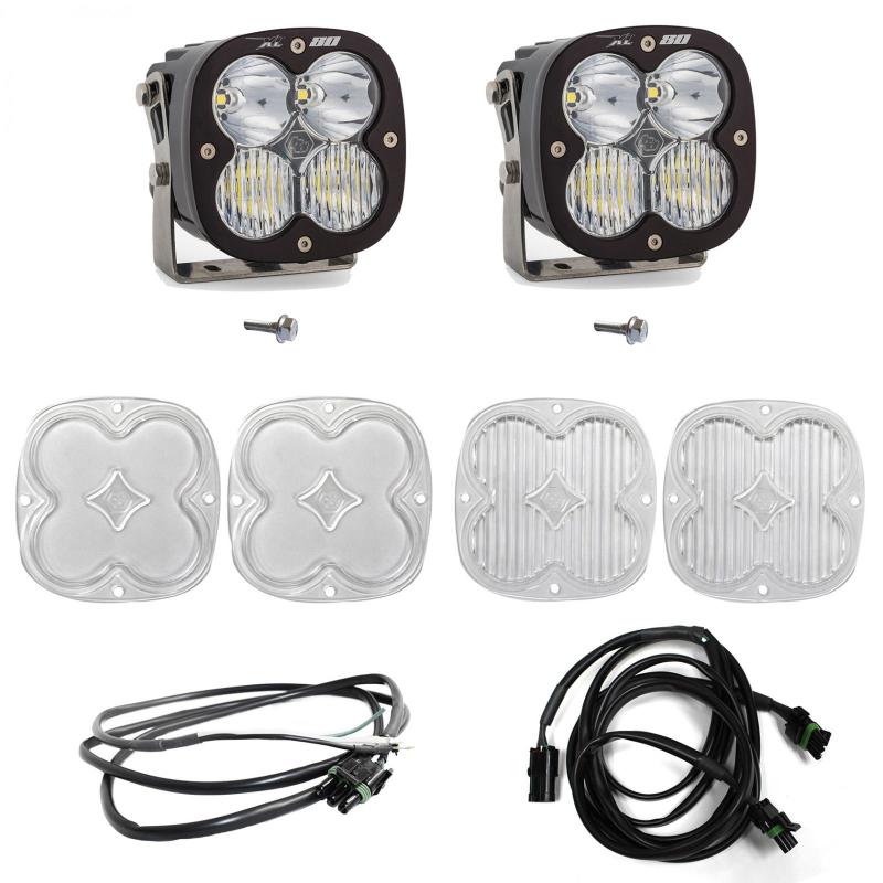 2021+ Ford Bronco A Piller Light Kit XL80 D/C w/Upfitter - Click Image to Close