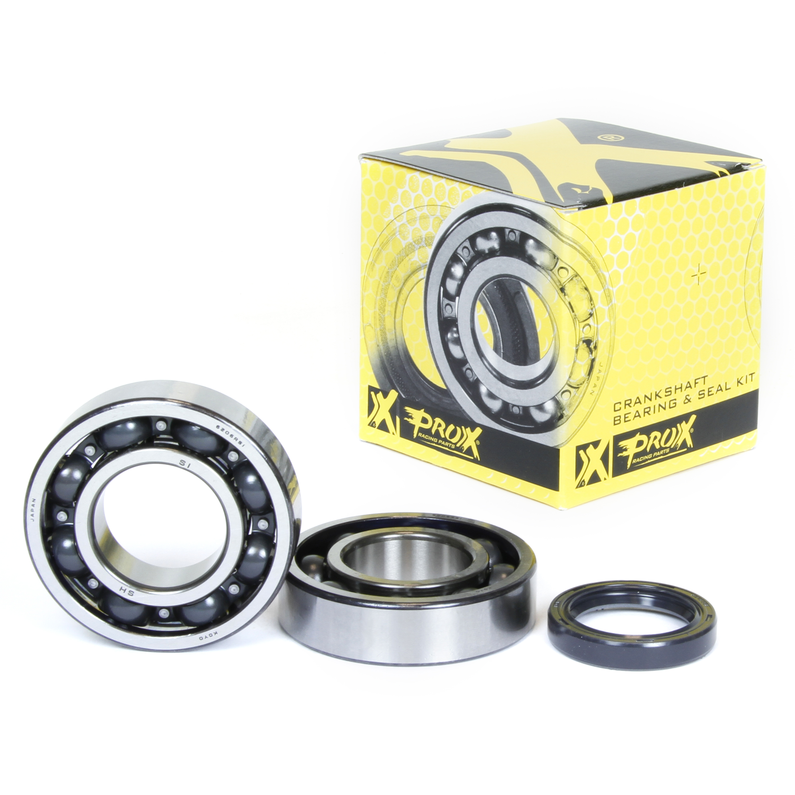 Crankshaft Bearing & Seal Kit - For 04-17 Kawa Suzuki - Click Image to Close