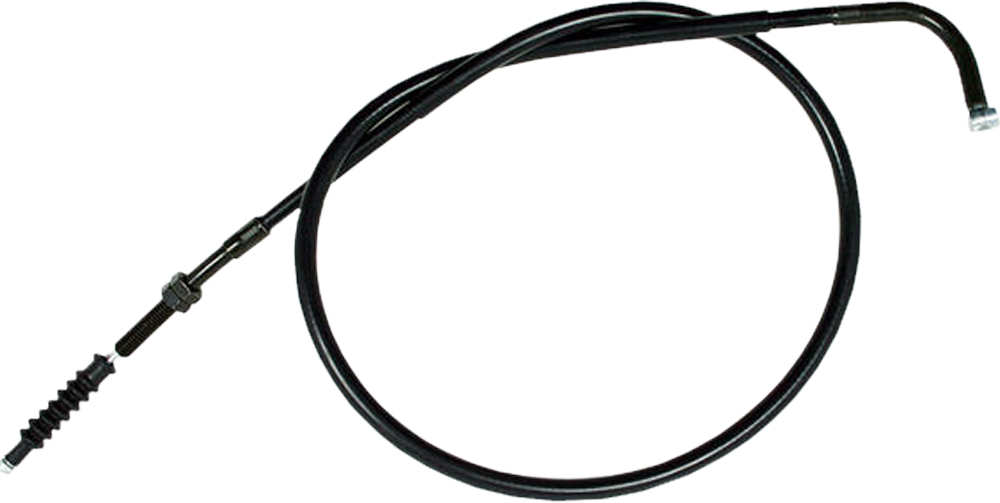 Black Vinyl Clutch Cable - Kawasaki Ninja 500/R - Click Image to Close