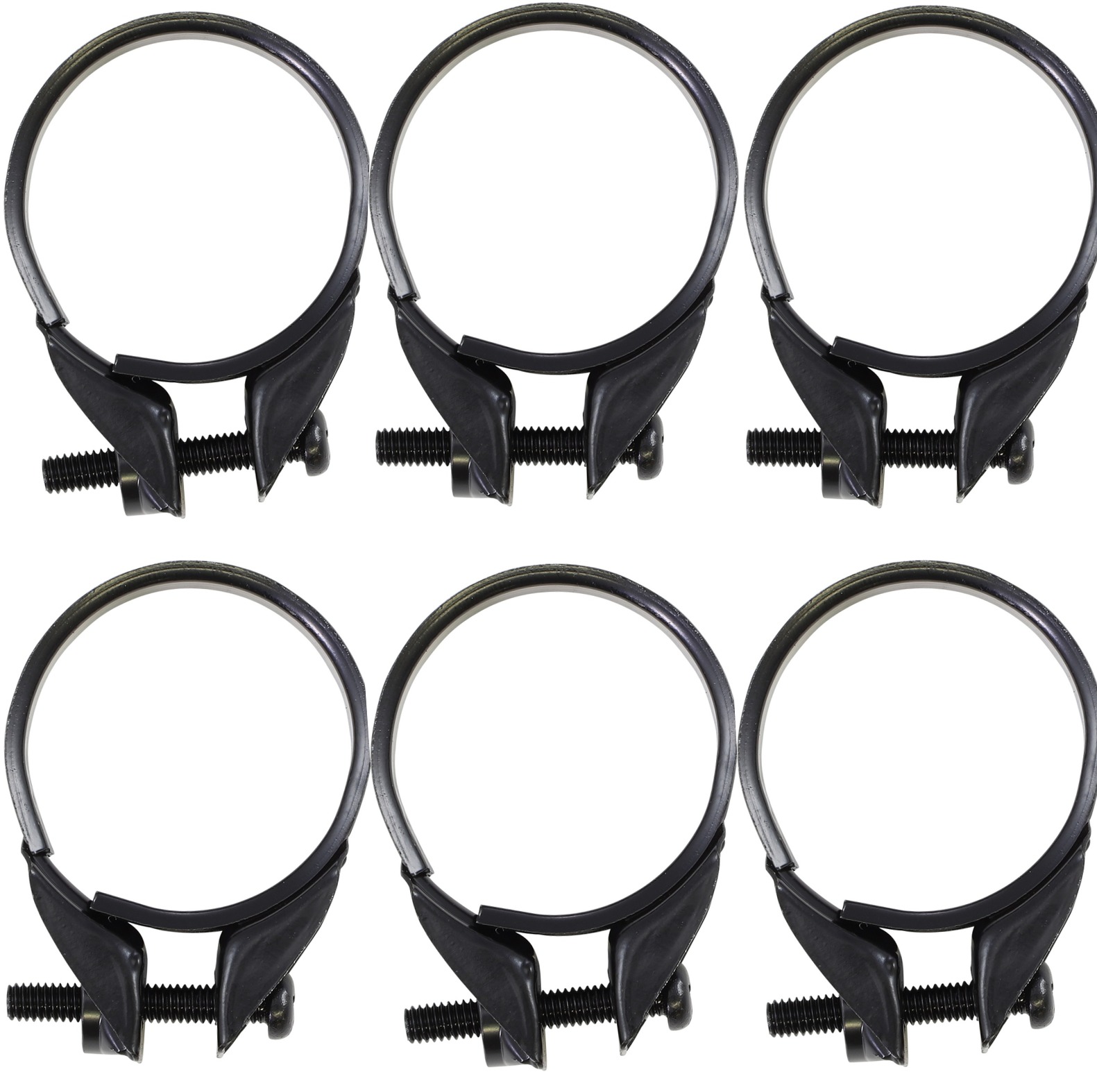 29-32mm Narrow Band Clamps for Carb & Intake Boots - 6 Pack - Click Image to Close