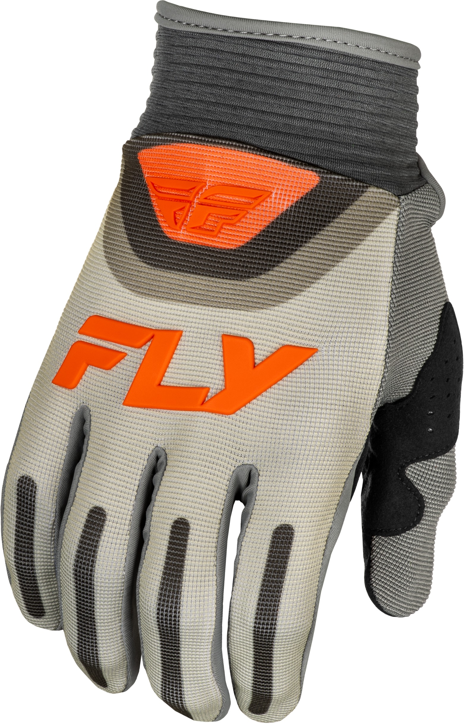 F-16 Gloves Grey/Orange XL by Fly Racing - All-around riding gloves in Grey/Orange - Click Image to Close