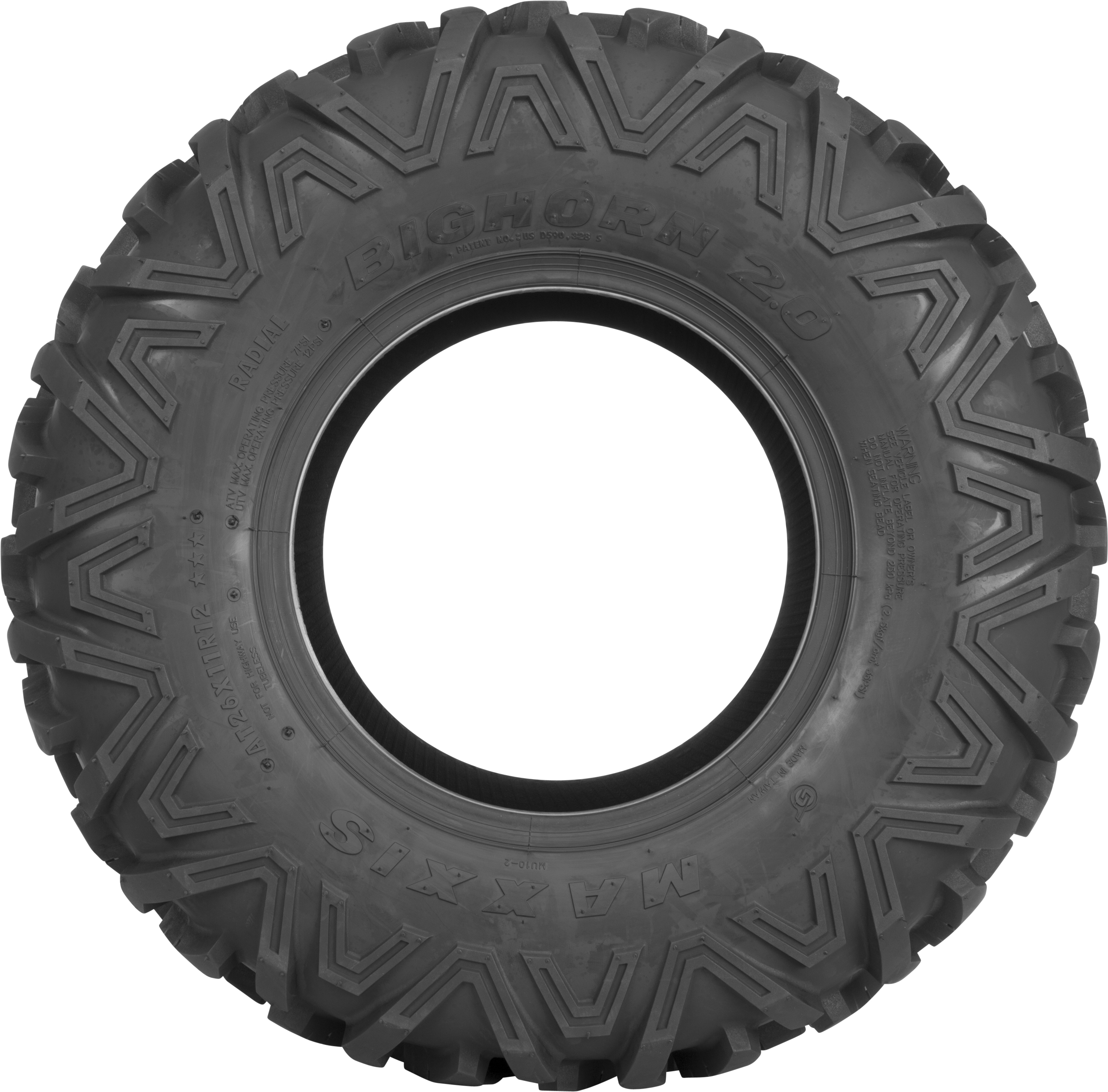 Mu10 28X11R14 Bighorn 2.0 6Pr Rear Tire - Click Image to Close