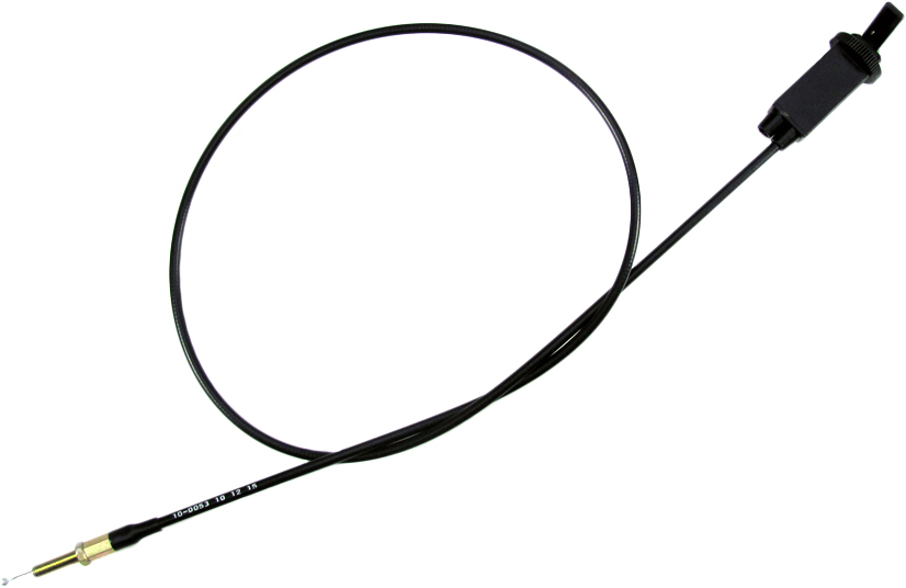 Black Vinyl Choke Cable - Polaris ATV - Click Image to Close