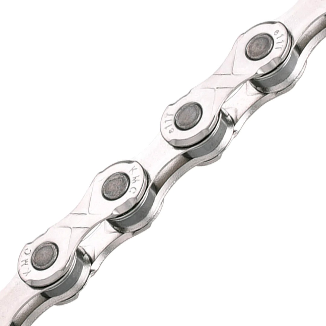 e11 Chain - Kmc E11 Silver X 136L - Click Image to Close