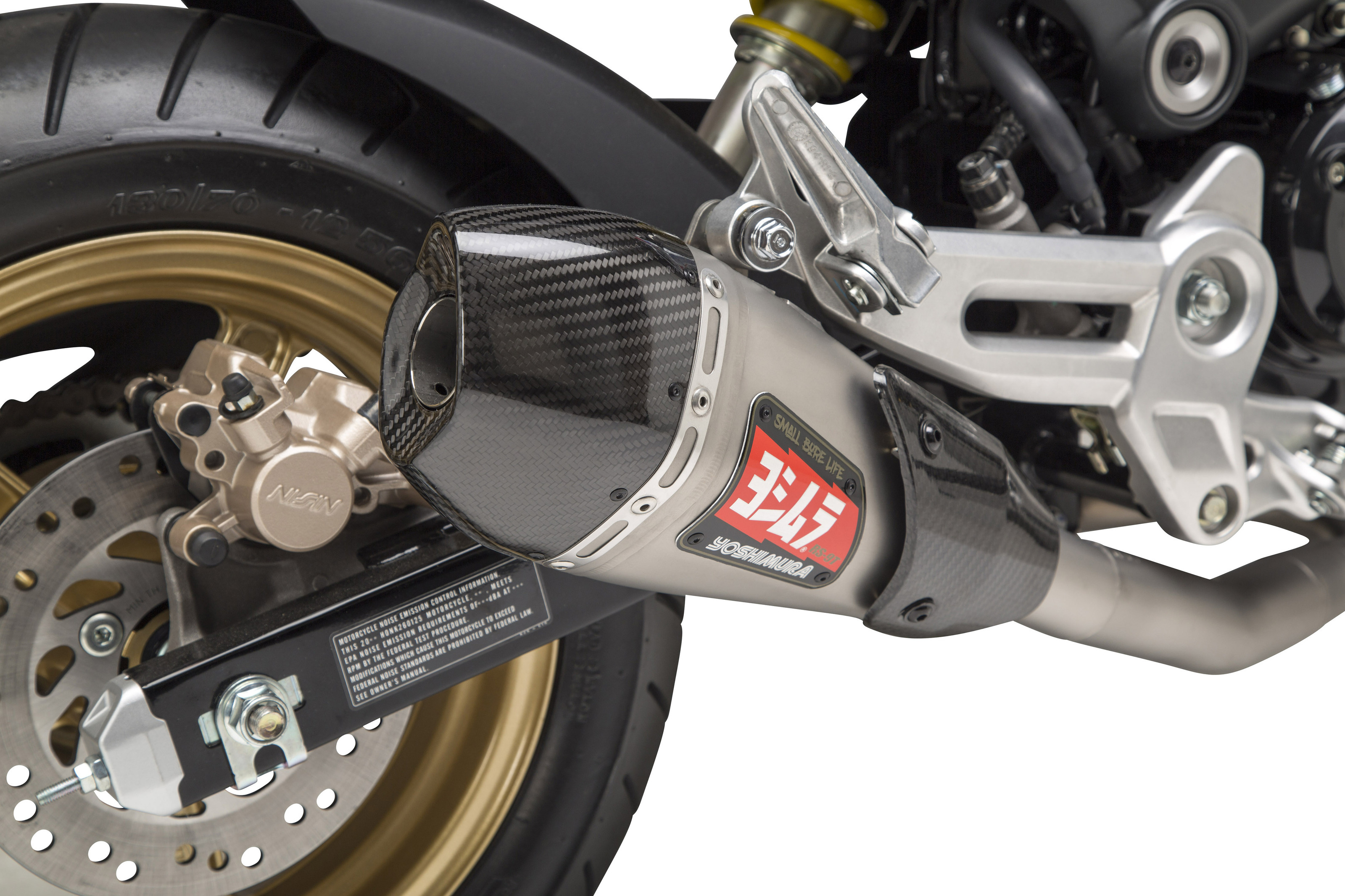 RS-9T Race Stainless Full Exhaust - For 22-25 Honda Grom - Click Image to Close