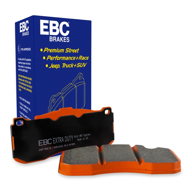 Extra Duty Front Brake Pads - For 08+ Lexus LX570 5.7 - Click Image to Close