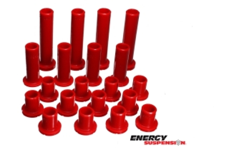 Polaris RZR 800/800S Rear A-Arm Bushings - Red - Click Image to Close