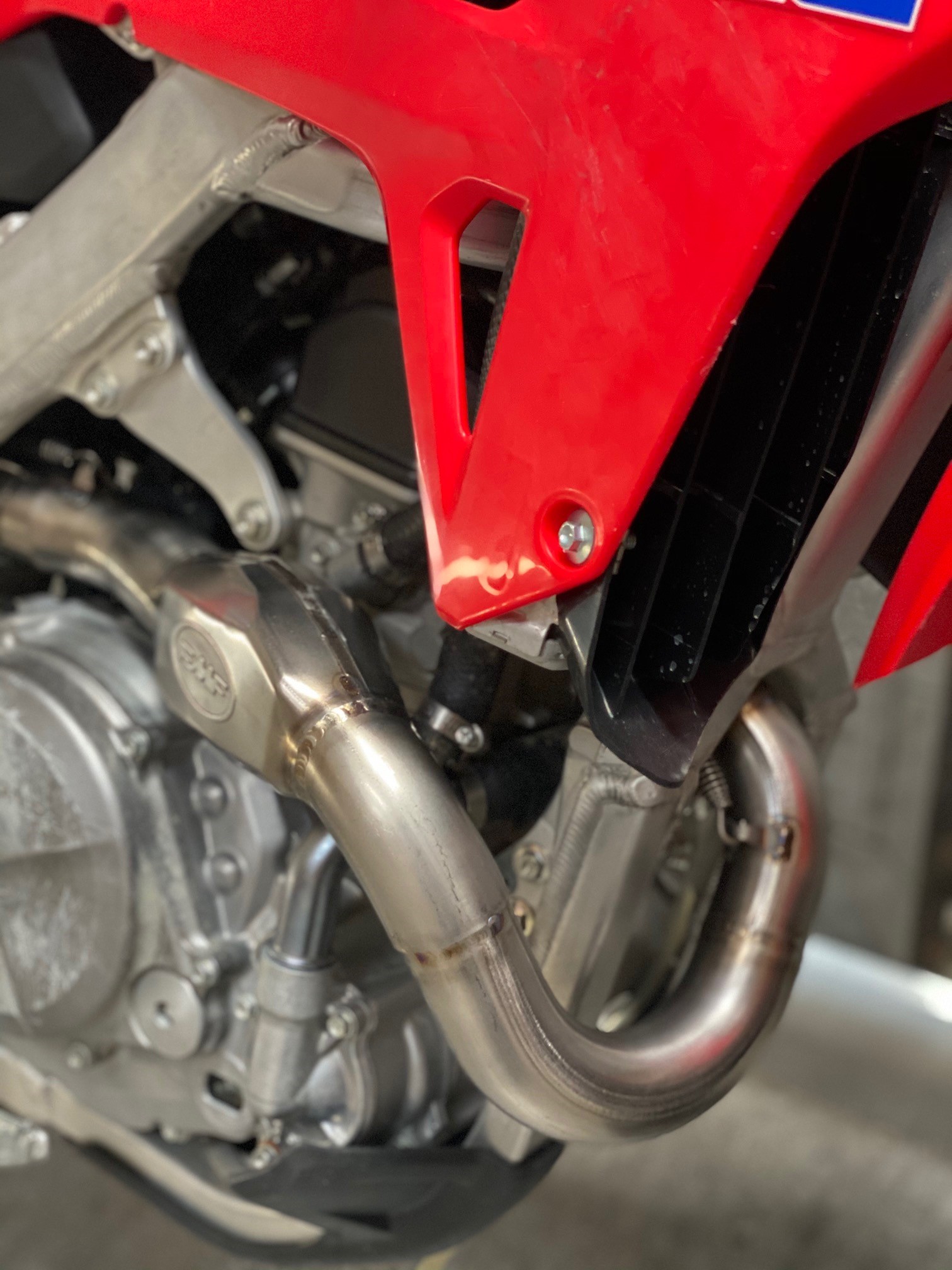 Titanium Megabomb Exhaust Header - For 21-22 Honda CRF450R/RX - Click Image to Close