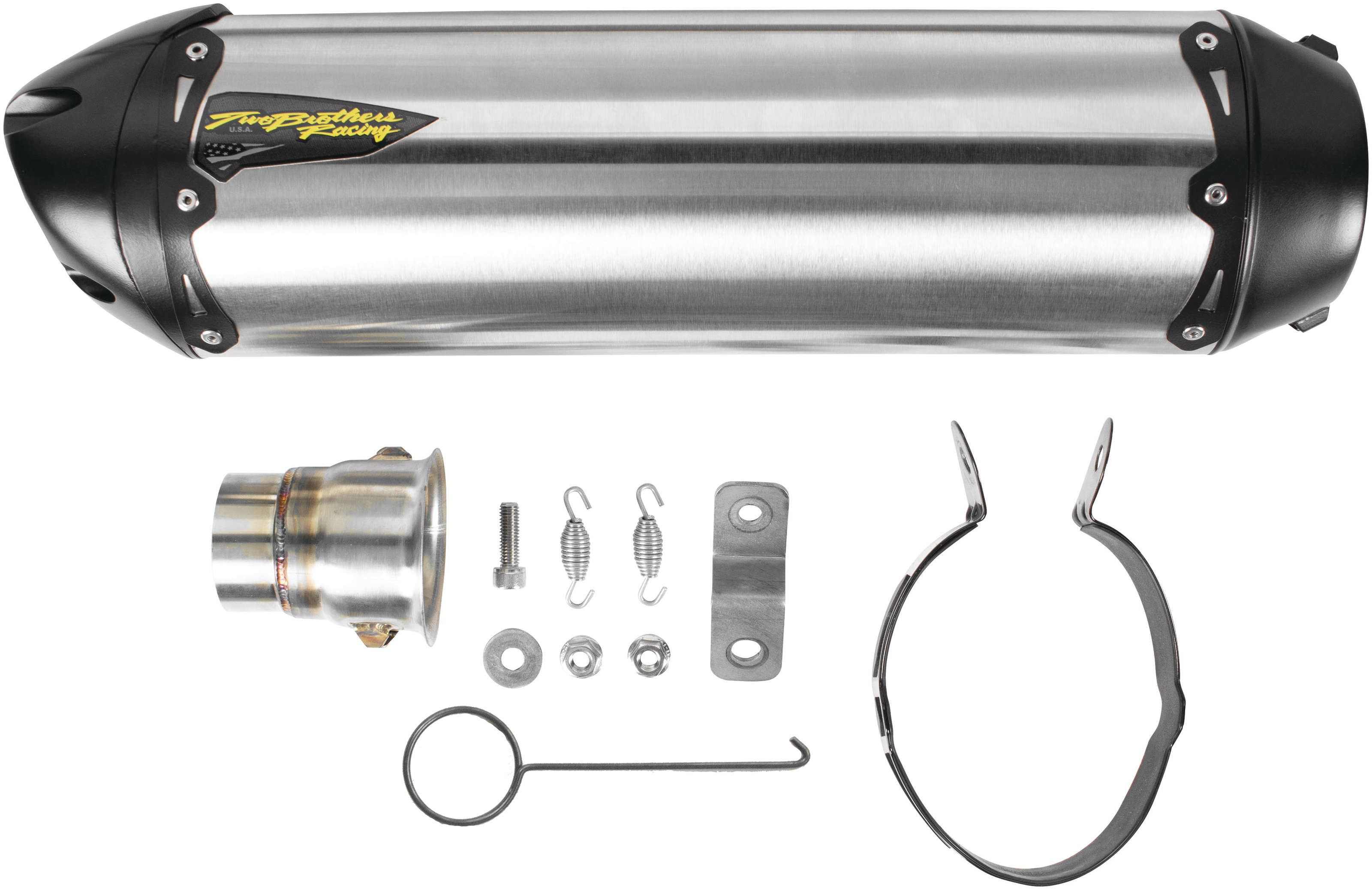 Stainless Steel S1R Slip On Exhaust - For 15+ KTM 1050-1290 Adventure - Click Image to Close