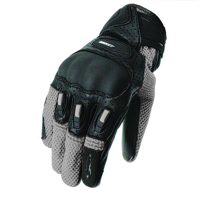 Joe Rocket Dayride Glove - Black/Grey (SM) - Dayride Glove For Men - Black/Grey (SM) - Click Image to Close