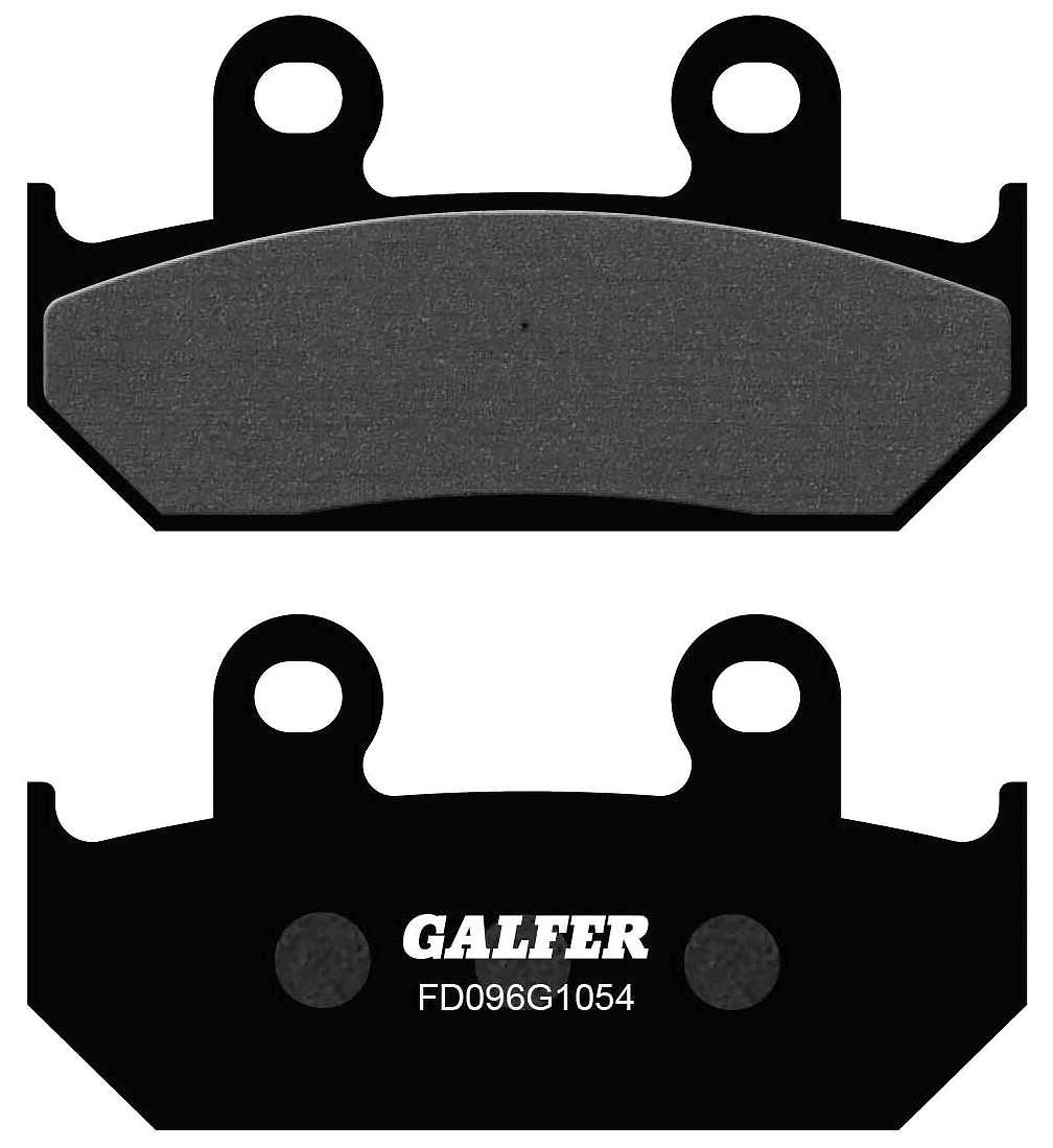 Semi-Metallic Compound Brake Pads - Front Pads - Click Image to Close