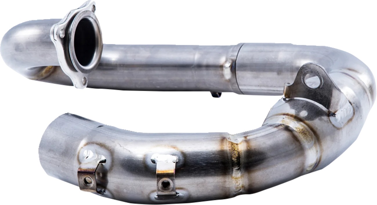 Titanium MegaBomb Exhaust Header Pipe - For 23-25 YZ450F & 24-25 WR450F - Click Image to Close