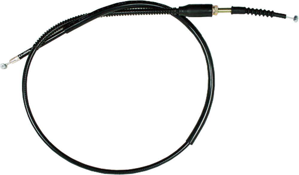 Black Vinyl Clutch Cable - Kawasaki KX125 KDX175 - Click Image to Close