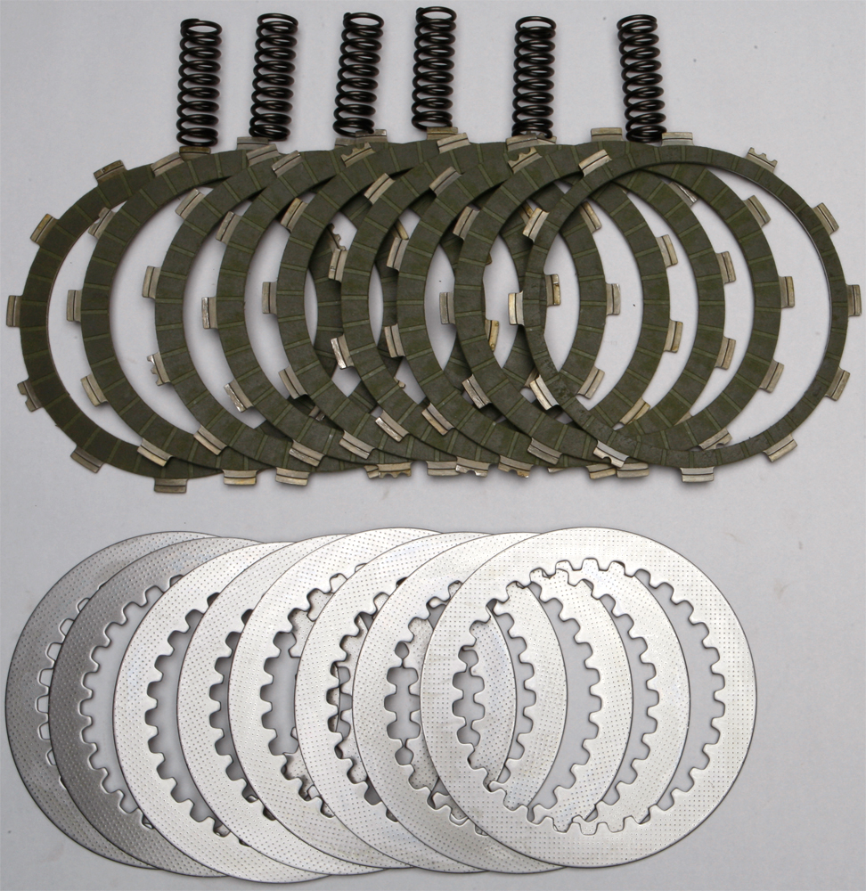 SRK Complete Clutch Kit - Aramid Fiber Friction Plates, Steels, & Springs - Fits 06-14 Yamaha FZ1, 04-06 Yamaha YZF R1 - Click Image to Close