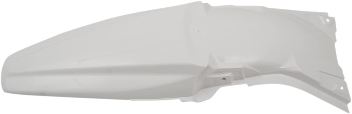 Rear Fender - White - For 09-11 Kawasaki KX450F - Click Image to Close