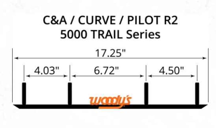 Universal/Factory Series Runners - C&A Maverick 8" Runner-Pr - Click Image to Close