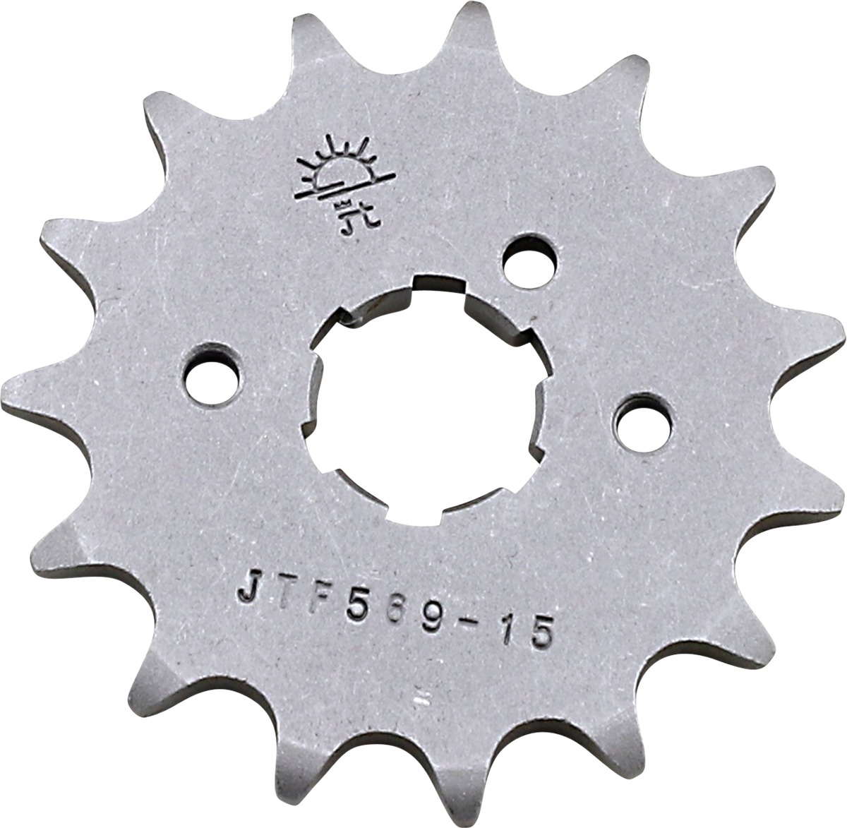 Front Steel Countershaft Sprocket - 15 Tooth 520 - Click Image to Close