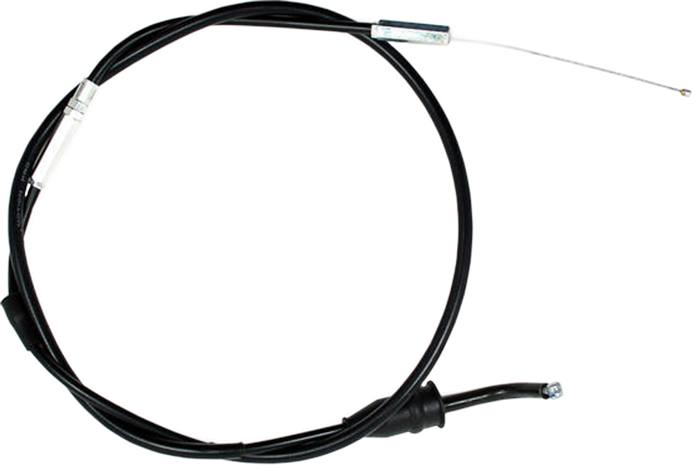 Black Vinyl Throttle Cable - Yamaha YZ125/250/490 - Click Image to Close