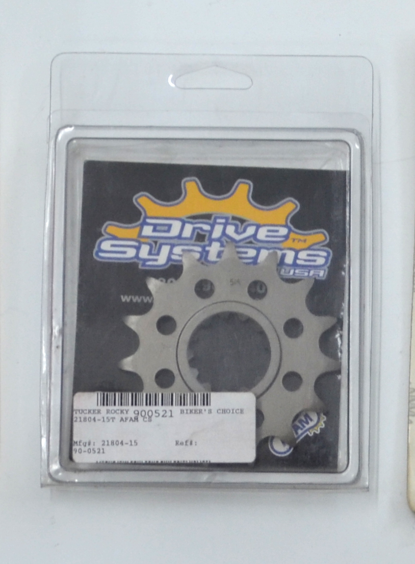 15 Tooth Front Sprocket - Click Image to Close