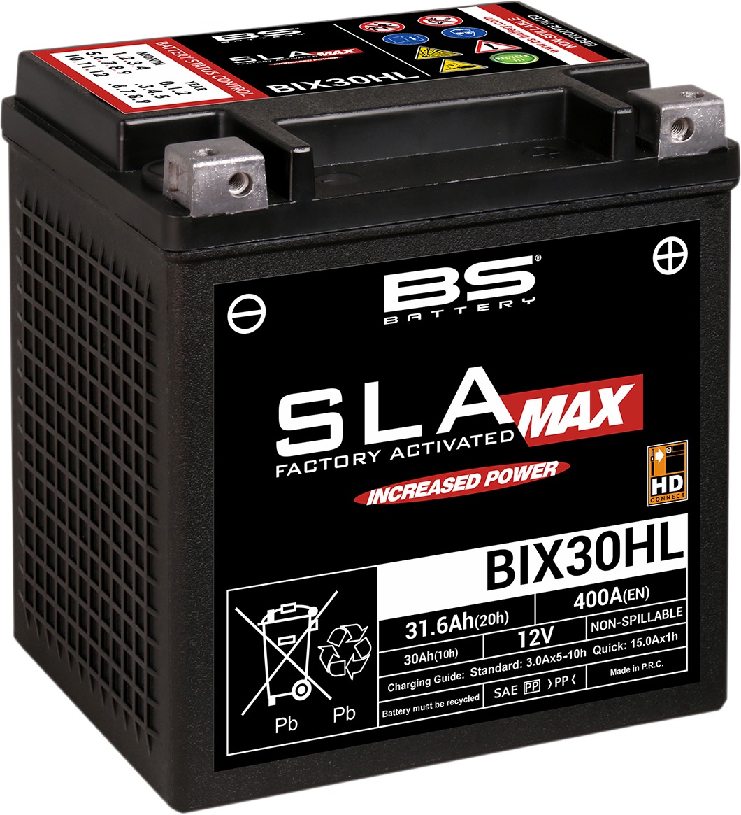 Maintenance Free Sealed Battery - Replaces YIX30HL - Click Image to Close