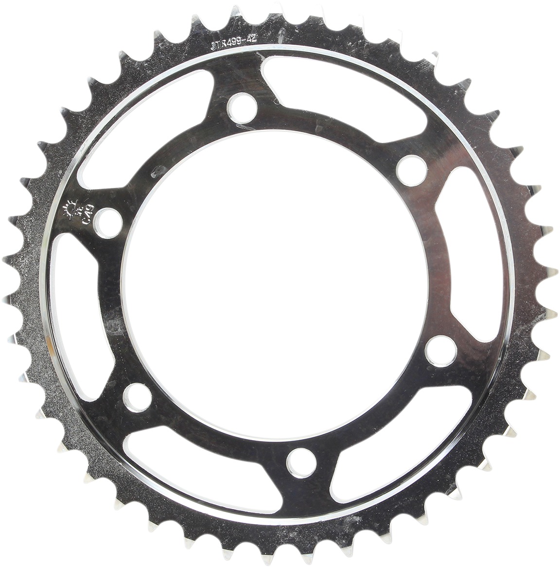 Steel Rear Sprocket - 42 Tooth 530 - For Hayabusa, 800 Vulcan, ZX6, ZZR - Click Image to Close