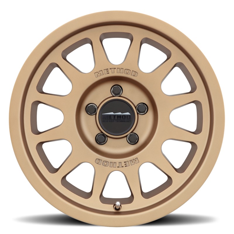 MR703 17x7.5 +50mm Offset 5x130 78.1mm CB Method Bronze Wheel - Click Image to Close