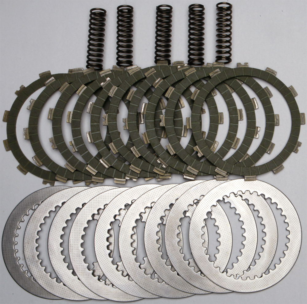 SRK Complete Clutch Kit - Aramid Fiber Friction Plates, Steels, & Springs - Click Image to Close