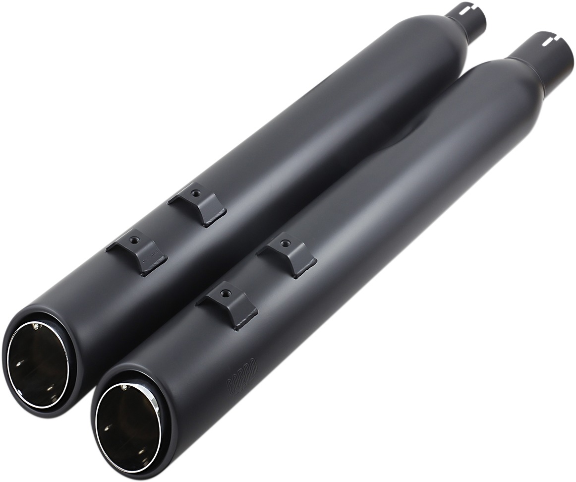 909 Uppercut Slip-On Mufflers - 909 Uppercut S/O Blk - Click Image to Close