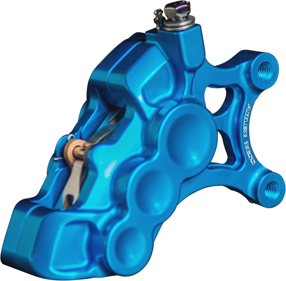 Blue Tech Brake Calipers - 6 Piston Diff Bore 11.8 In Rt - Click Image to Close