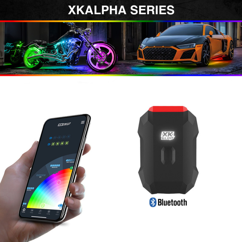 XK Glow Bluetooth Smartphone App Controller XKalpha - Click Image to Close