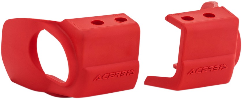 Fork Shoe Protectors - Red - Fits 12-18 Beta RR 2T/4T Models - Click Image to Close