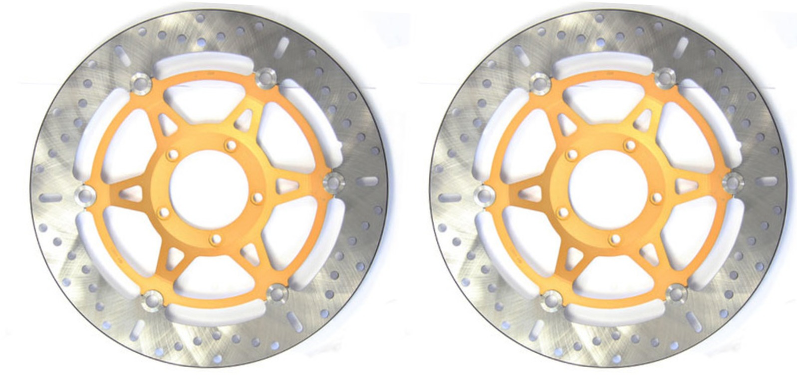 Floating Brake Rotor Front Set - Click Image to Close