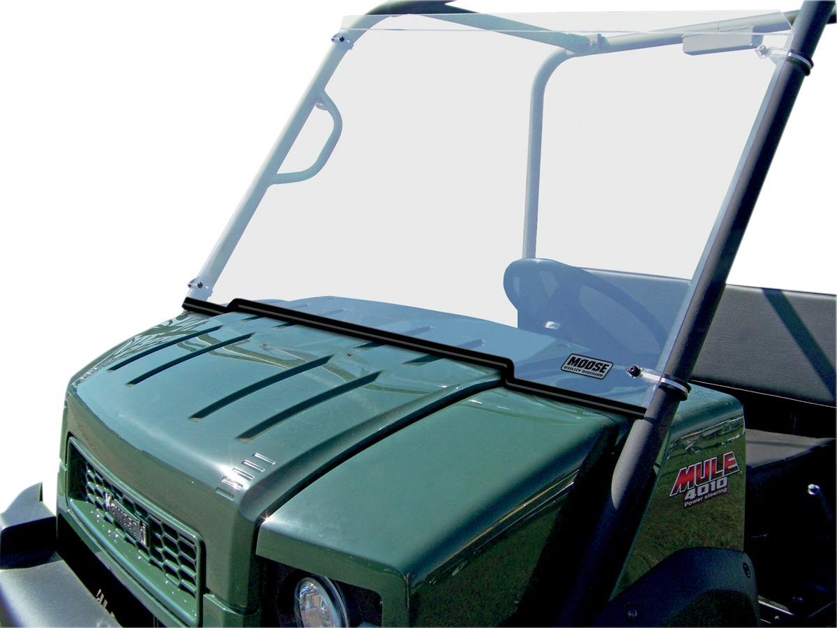 Clear Full Windshield - For 09-19 Kawasaki Mule 4010 /Diesel - Click Image to Close