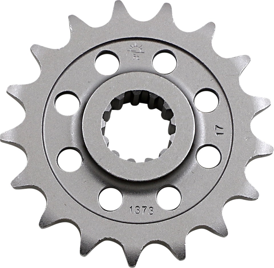 Front Steel Countershaft Sprocket - 17 Tooth 520 - Click Image to Close