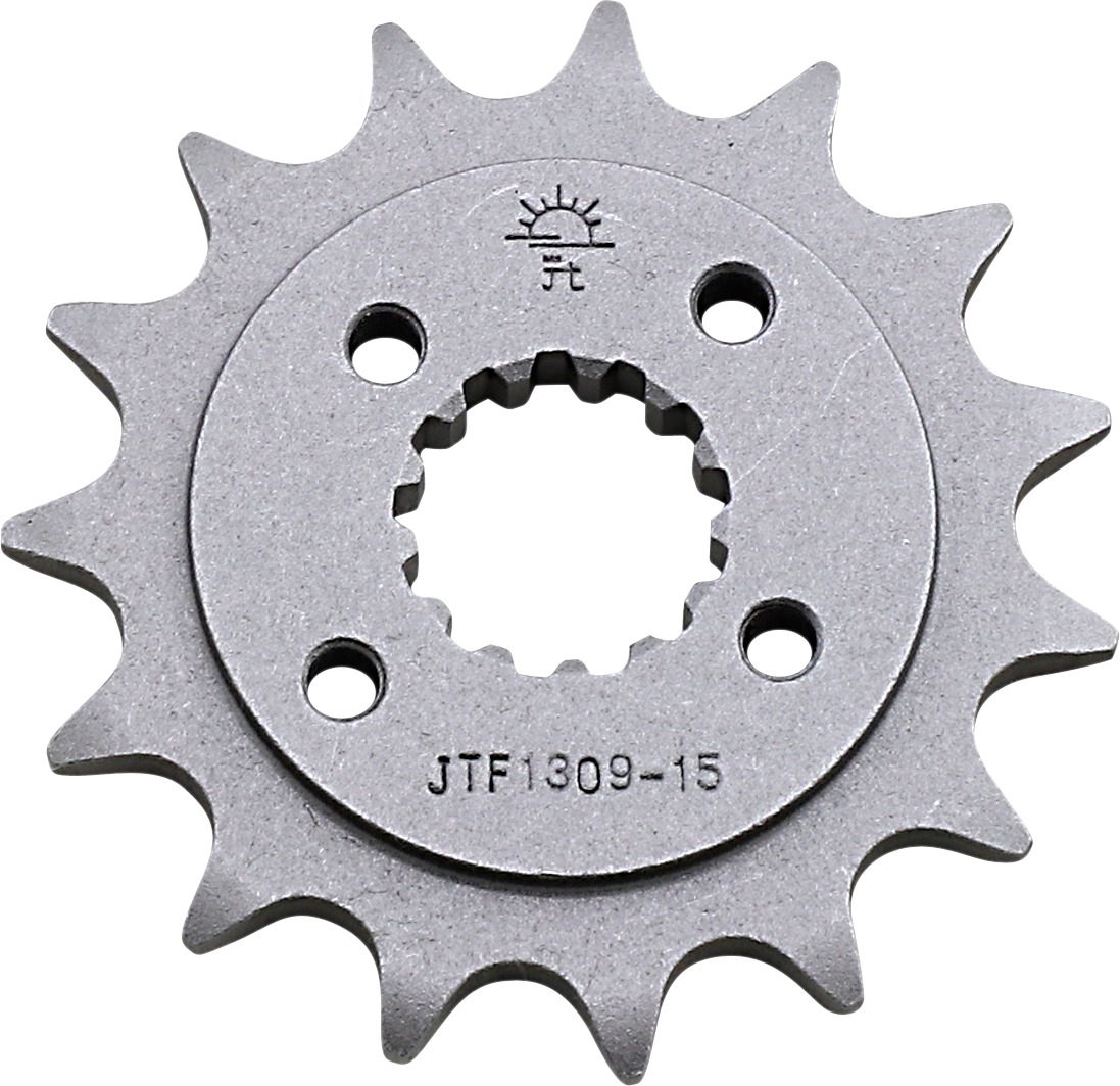 Steel Front Countershaft Sprocket - 15 Teeth 520 Pitch - Click Image to Close