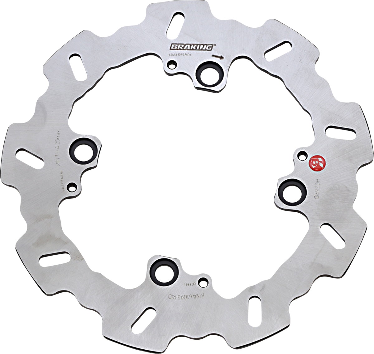 Rear Stainless Steel Racing Rotor - Click Image to Close