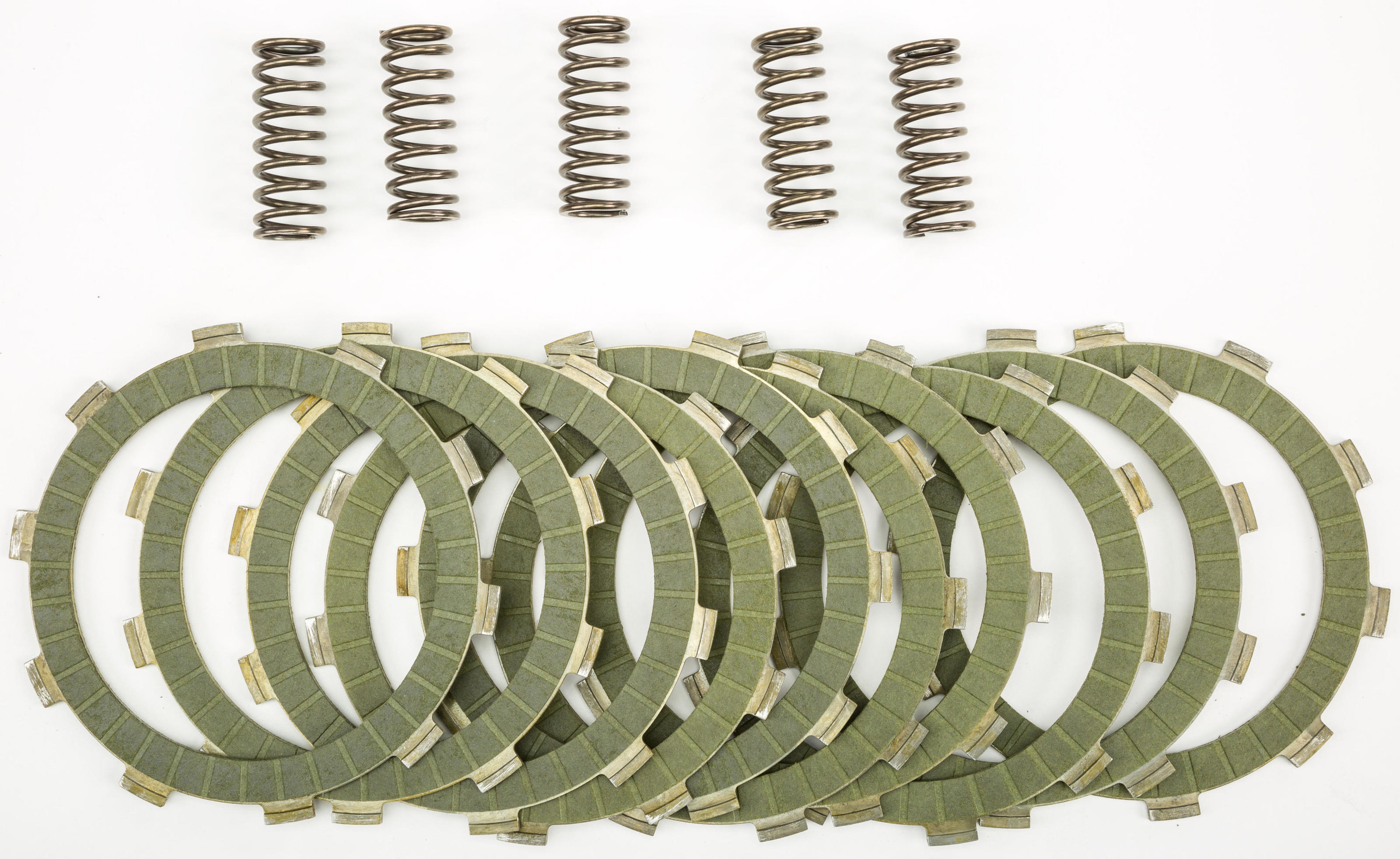 SRC Clutch Kit - Aramid Friction Plates & Springs - For 00-01 Suzuki GSXR750 - Click Image to Close