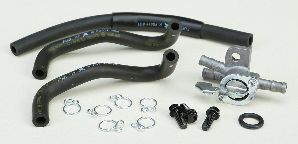 Replacement Fuel Petcock Kit w/ Hose & Clamps - For 05-07 Honda CRF450X - Click Image to Close