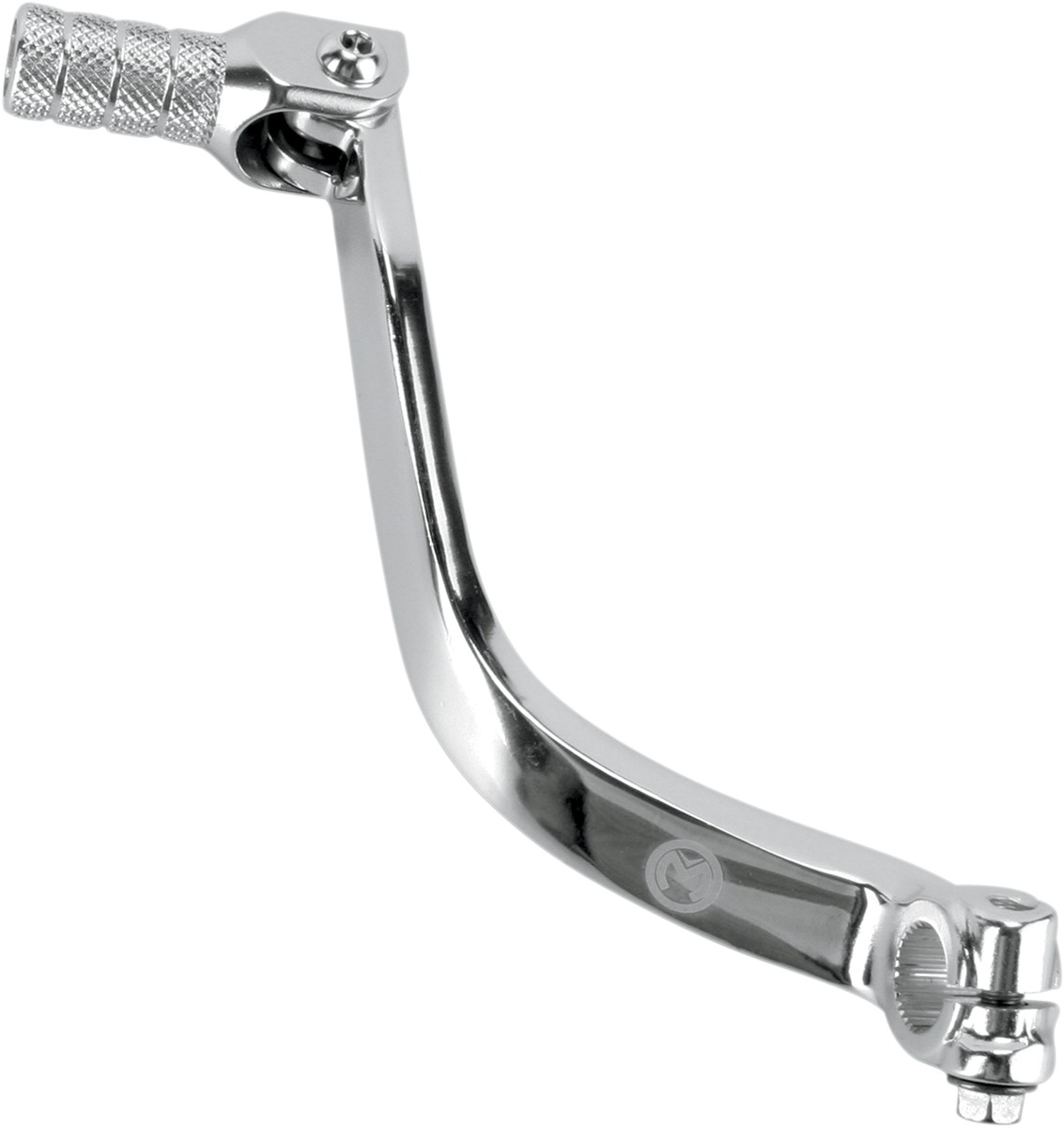 Aluminum Folding Shift Lever Chrome - For Suzuki RM250 RMX250 - Click Image to Close