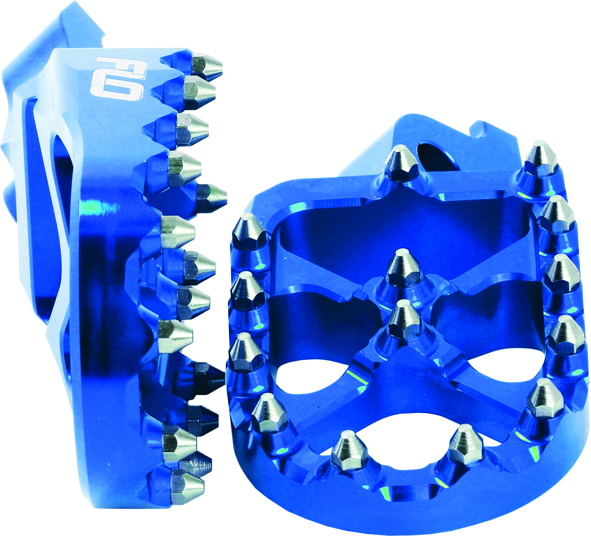 Pro Series Foot Pegs Blue - For 99-20 Yamaha WR YZ - Click Image to Close