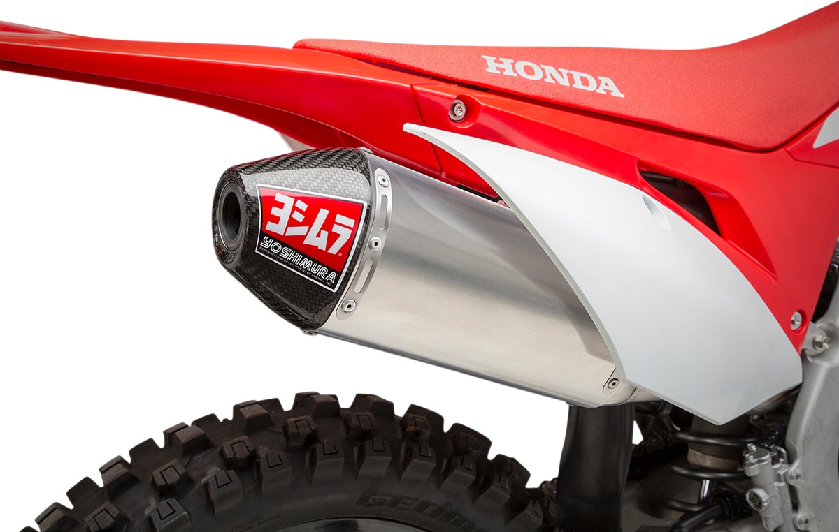 Enduro RS4 Aluminum Slip On Exhaust - For 2019 Honda CRF450X - Click Image to Close