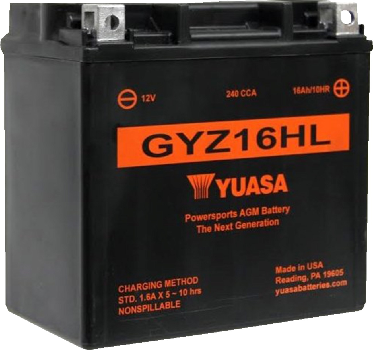 GYZ High-Performance AGM Batteries - Gyz16Hl Yuasa Battery - Click Image to Close