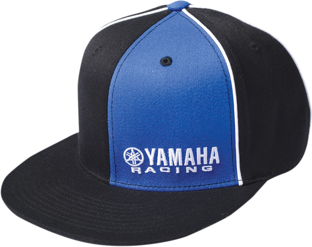 Men's Yamaha Racing Hat - Yamaha Racing Hat Blkblu S/M - Click Image to Close