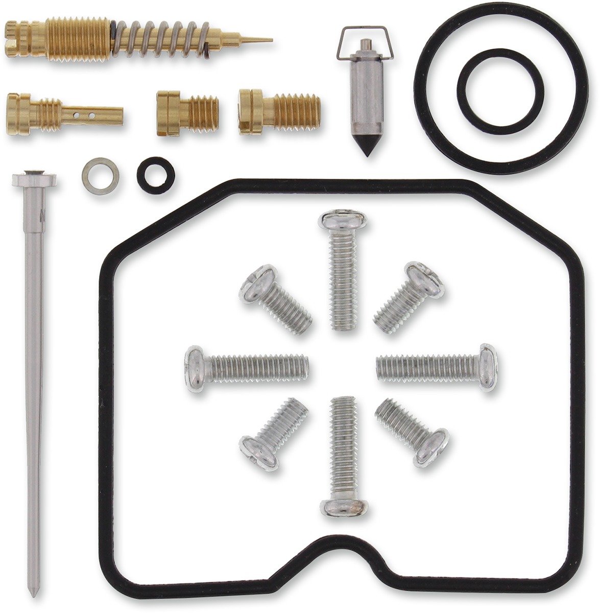 ATV Carburetor Repair Kit - For 96-04 Kawasaki KLF300 Bayou 2x4 - Click Image to Close